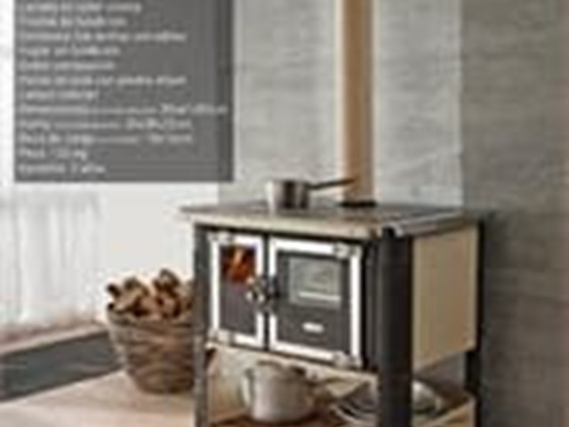 Cocina de leña 8,6 kW ECO TILDE